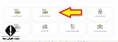 گواهی تاییدیه پستی